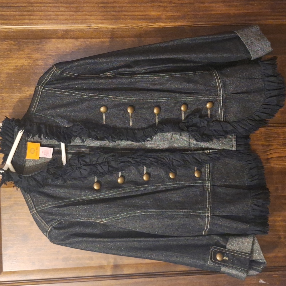 Edgy black jacket